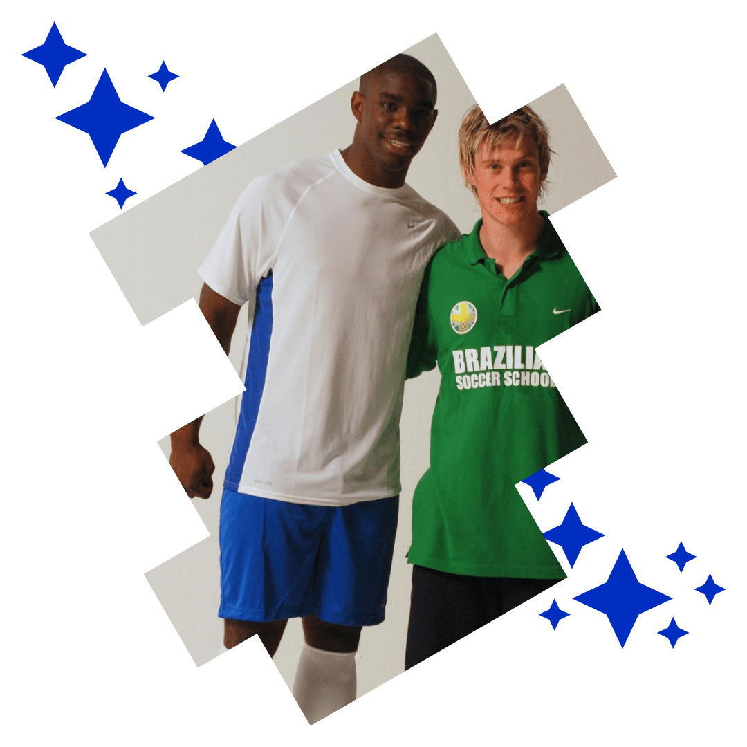 Micah Richards and John Farnworth Micah Richards and John Farnworth