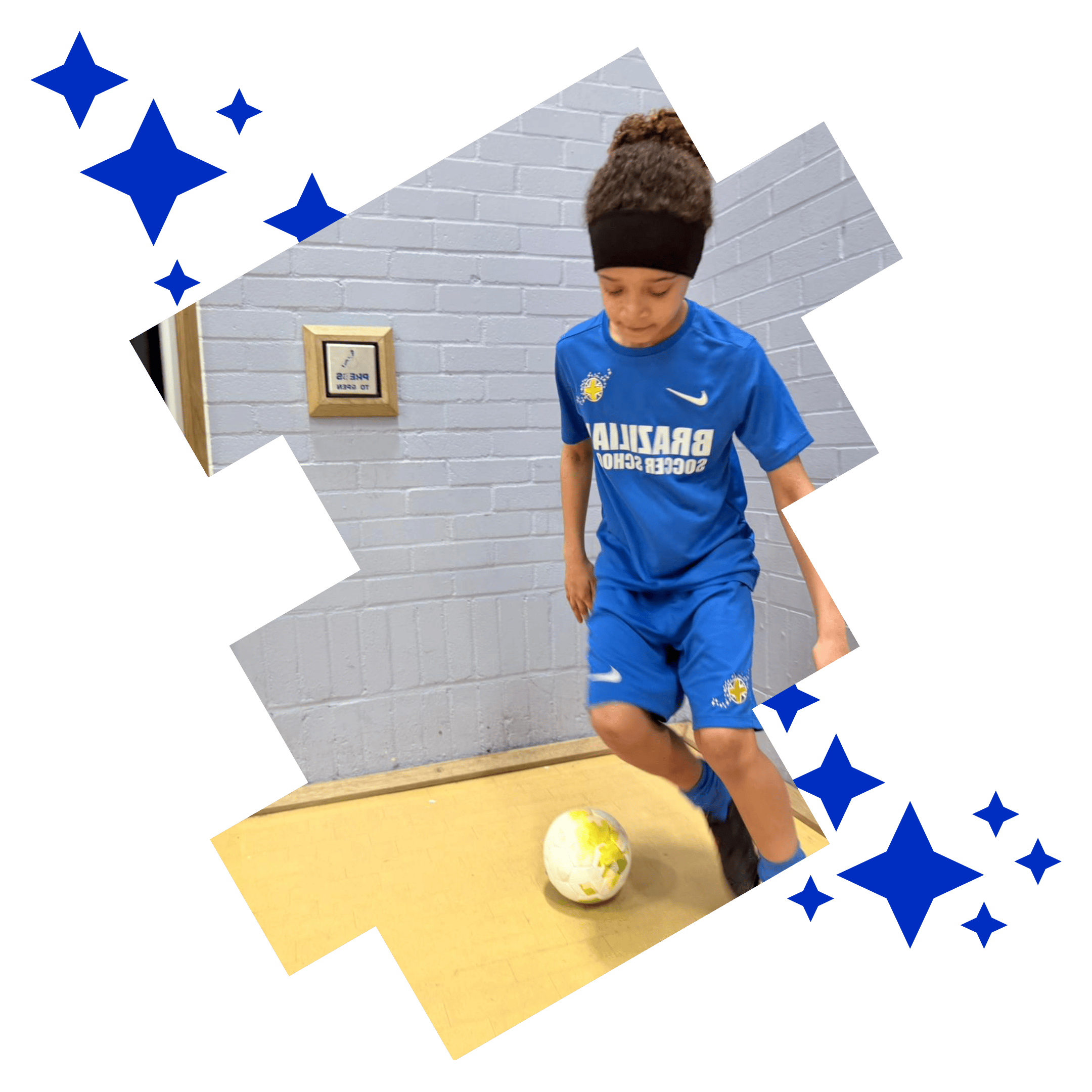 kids playing football bss